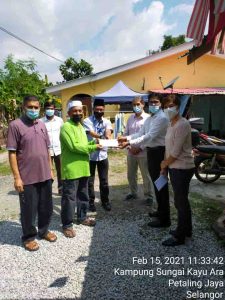 CSR - cheque presentation to taska